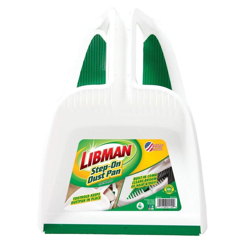 Libman Commercial Libman 1150 Step-On Dust Pan with Molded Cleaning Teeth - Image 2